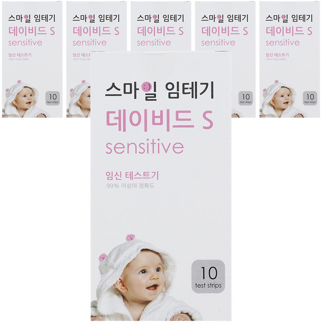스마일랩 데이비드 S 임신테스트기, 10개입, 6개