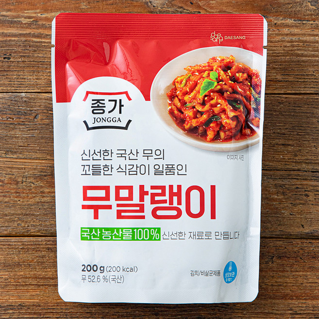 대상 무말랭이, 200g, 1개