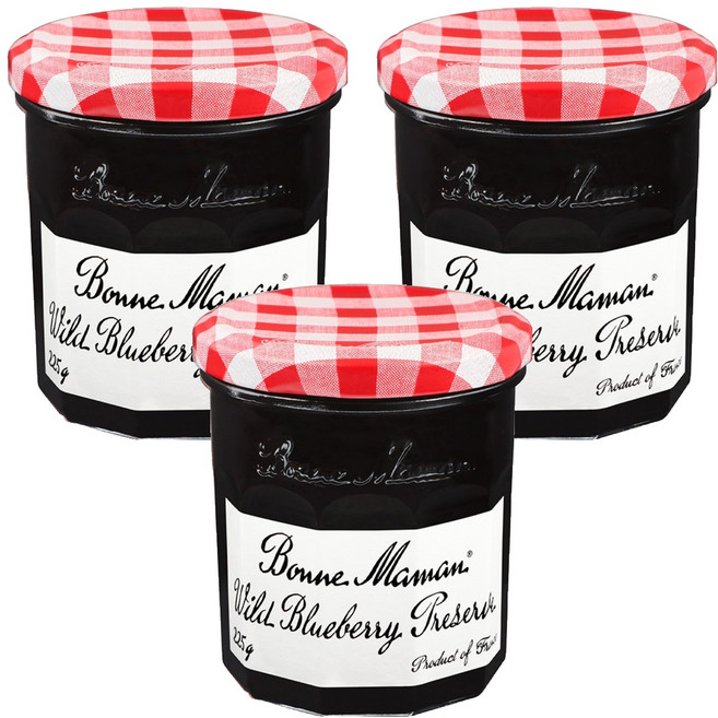 본마망 블루베리잼, 225g, 3개