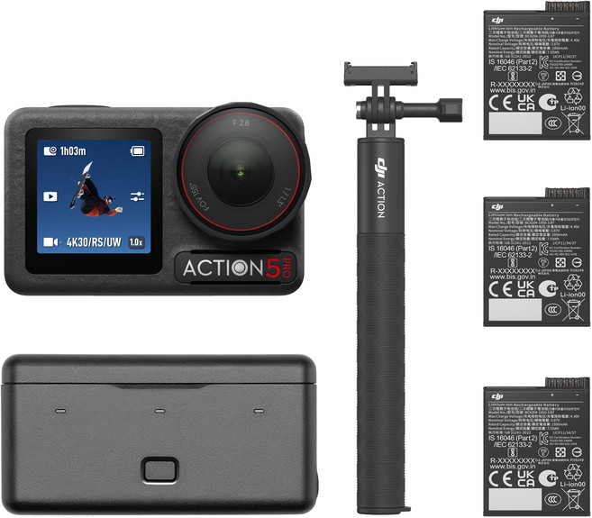 DJI Osmo Action 5 pro 어드밴처 콤보 액션캠, AC004