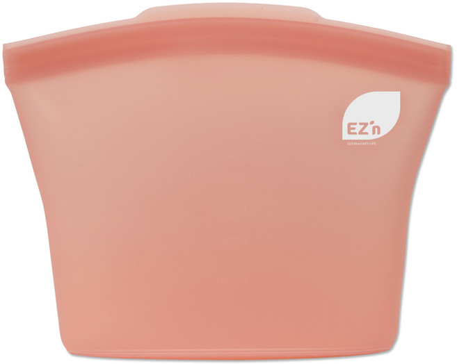 EZn이지엔 실리콘 지퍼백, 특대(XL), 1개입, 1개