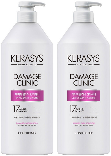 케라시스 데미지 클리닉 단백질 컨디셔너, 980ml, 2개