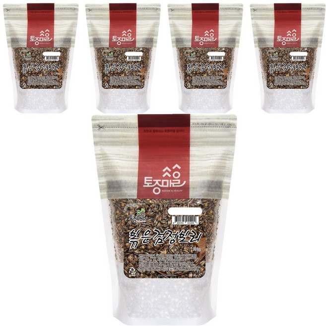 토종마을 볶은검정보리, 500g, 5개