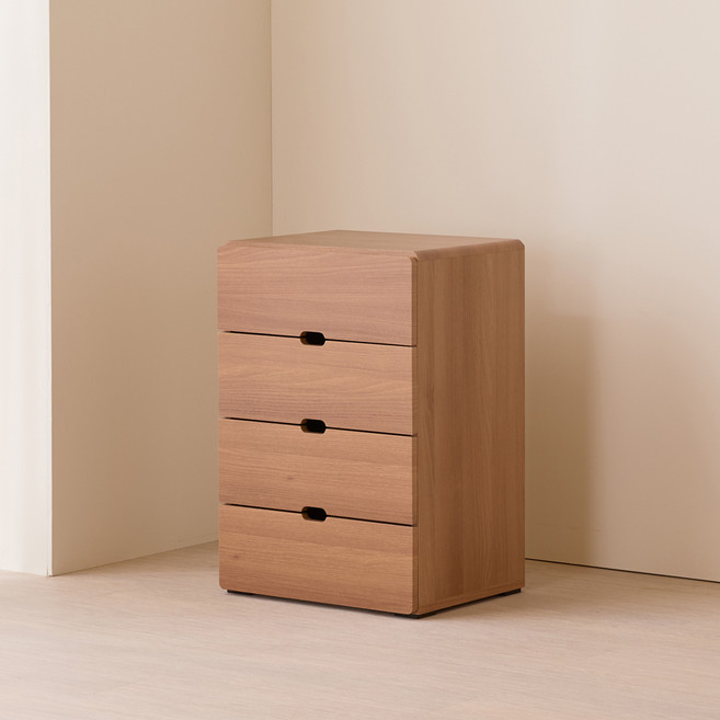 제이디퍼니처 로미 서랍장, 아카시아, 4개