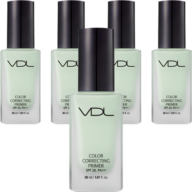 브이디엘 컬러 코렉팅 프라이머 30ml, 민트, 5개