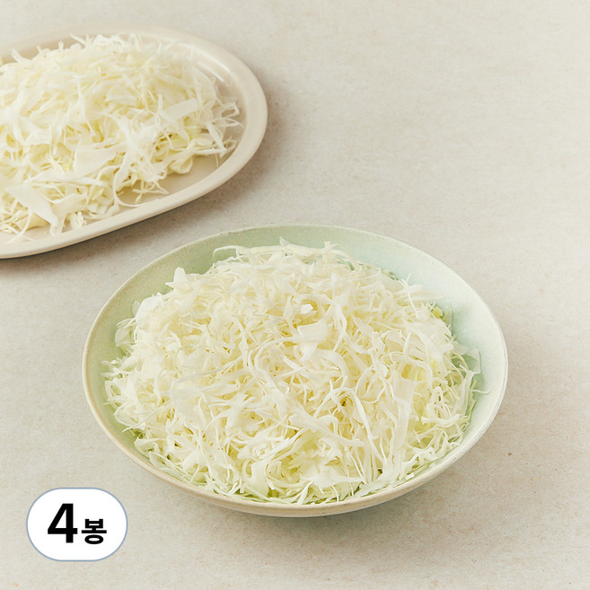 눈꽃 양배추채, 1kg, 4봉
