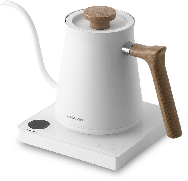 라쿠진 온도 조절 드립 전기 포트, LCZ2206WT(화이트)