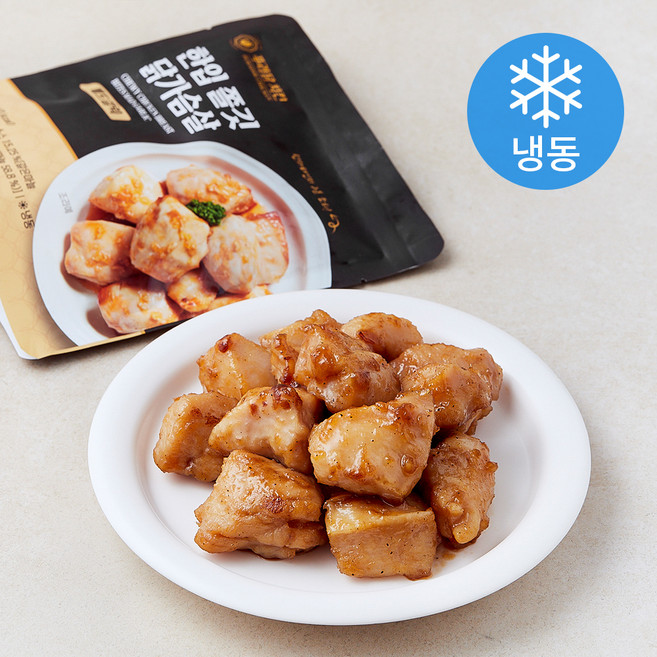 푸라닭치킨 한입쫄깃 닭가슴살 매드갈릭 (냉동), 100g, 5개, 1개입