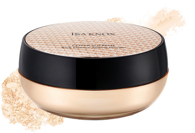 이자녹스 커버 수프림 리치 에센스 세팅 파우더 30g, 21호 라이트 베이지, 1개