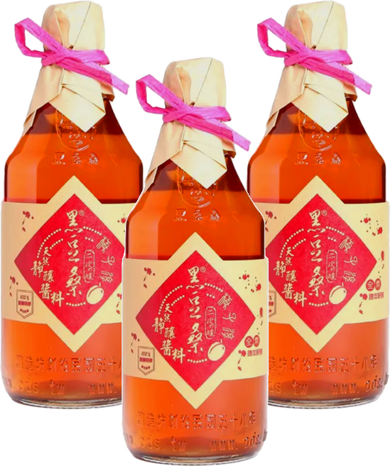 黑豆桑 天然手工梅子淳, 550ml, 3瓶