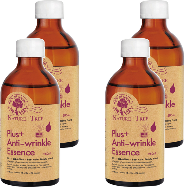 NATURE TREE 自然樹 玫瑰抗皺濃縮精華液, 250ml, 4瓶