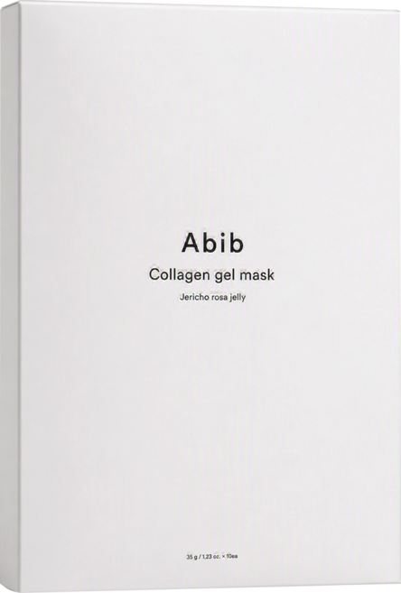 Abib 阿彼芙 台灣公司貨 膠原凝膠面膜 含生草 35g, 10片, 1盒