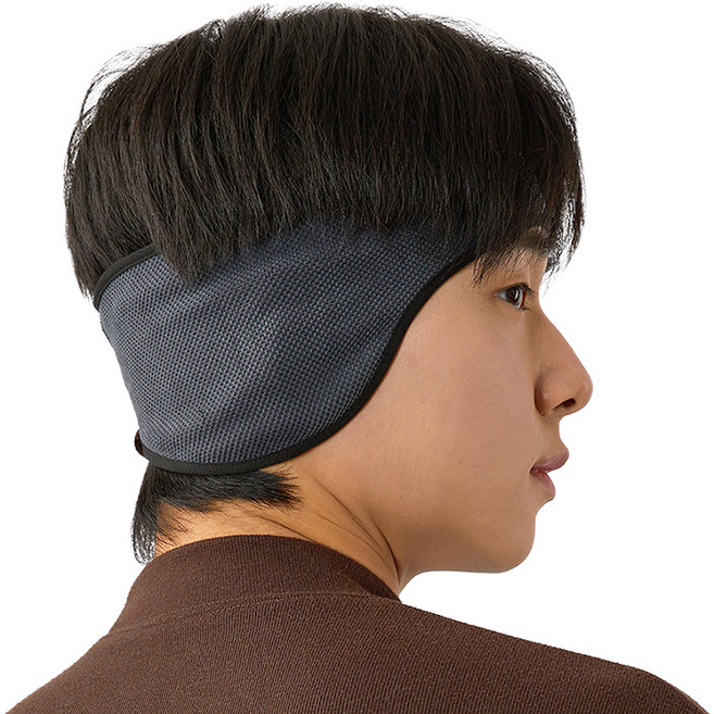 GRS 스포츠 귀마개형 방한 헤드밴드, 그레이, 1개