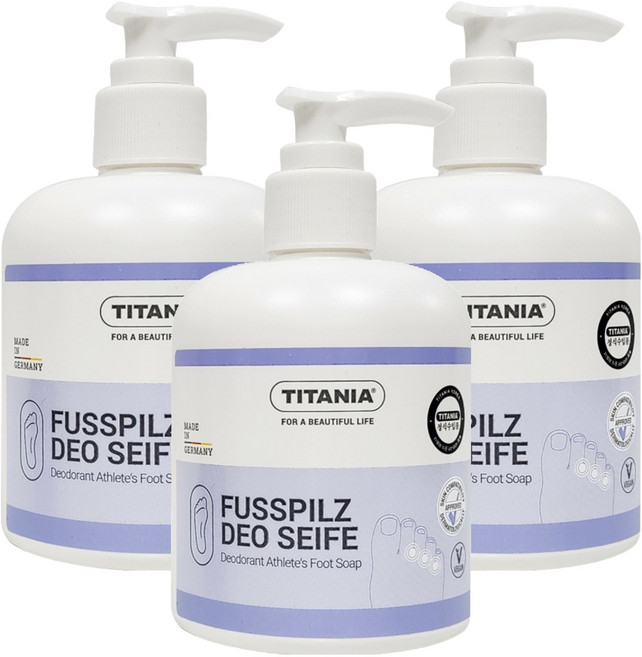 티타니아 발샴푸, 1개입, 3개, 300ml