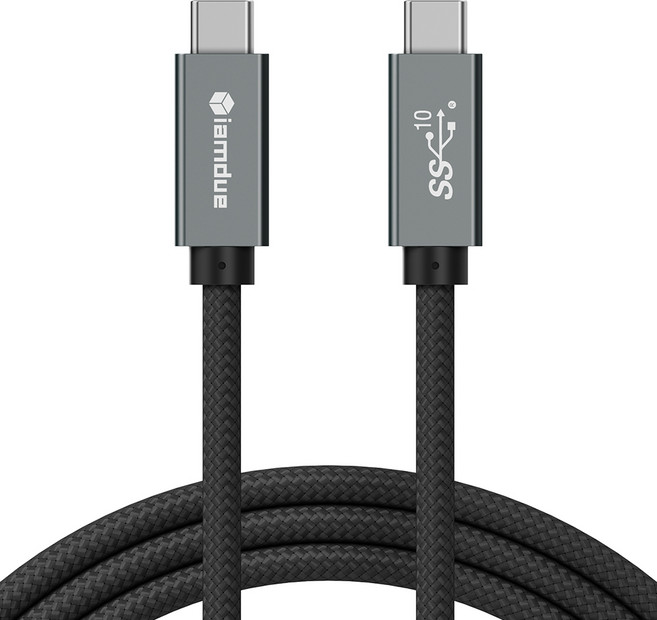 아이엠듀 썬더볼트 고속충전 케이블 C to C PD 타입 100W USB3.1 Gen2, 200cm, 혼합색상, 1개