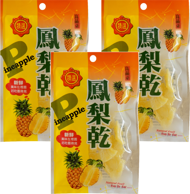 品味食族 鳳梨乾, 100g, 3包