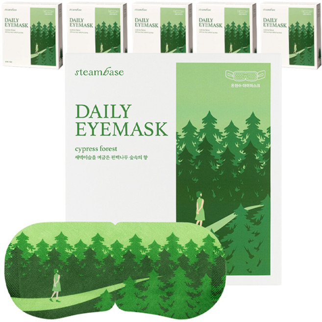 데일리 아이마스크 편백나무향, 6개, 5매입