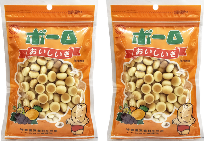 旺揚 乳兒蛋酥, 水果風味, 90g, 2包