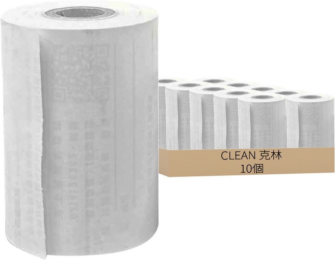 CLEAN 克林 電子發票感熱紙捲, 10個