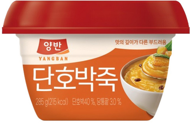 양반 단호박죽, 285g, 1개