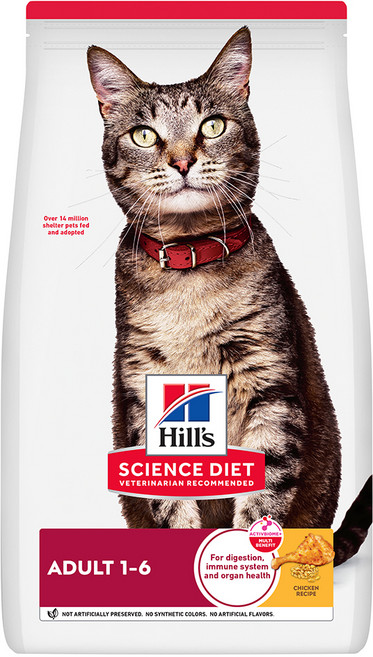 힐스사이언스다이어트 고양이 기능성 사료, 어덜트, 2kg, 1개