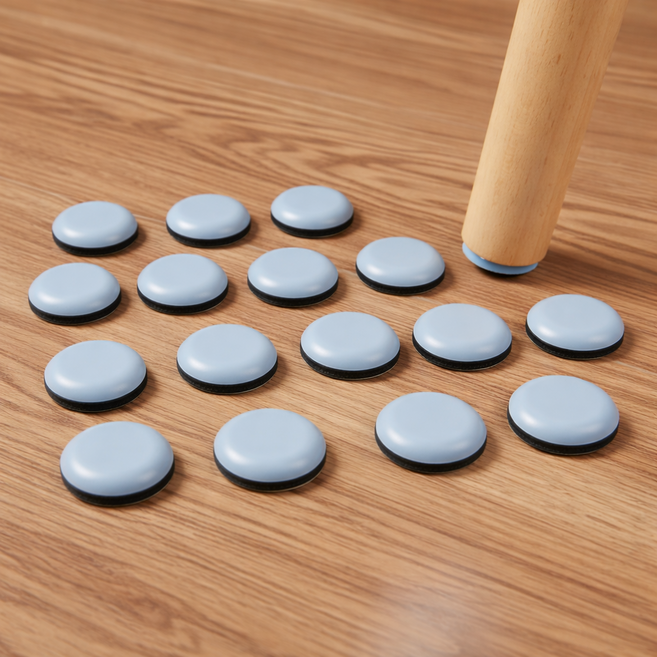 일상나눔 소음 방지 가구 커버 패드 16개입, 혼합색상, 1개