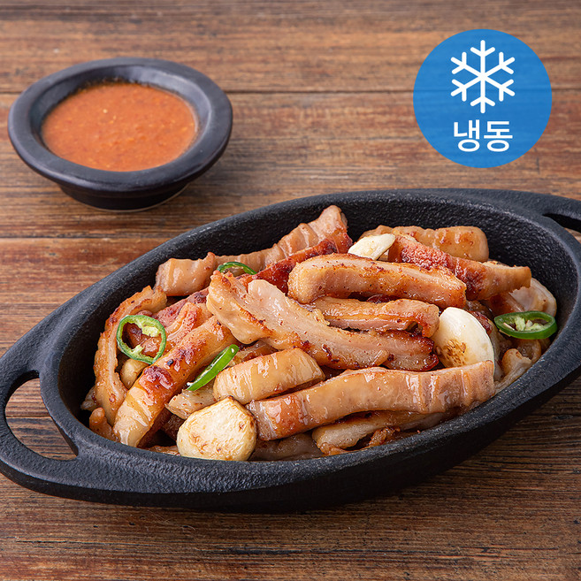 청춘불판 초벌납작막창(냉동), 300g, 1개