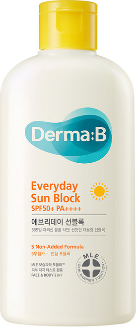 더마비 에브리데이 선블록 SPF50+ PA++++, 200ml, 1개