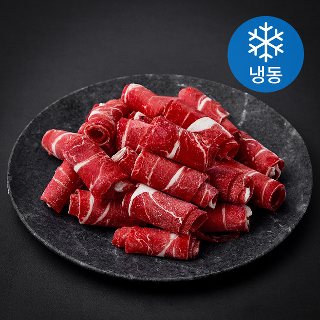 호주산 미트코리아 소고기 우목심 샤브샤브용 (냉동), 1개, 500g