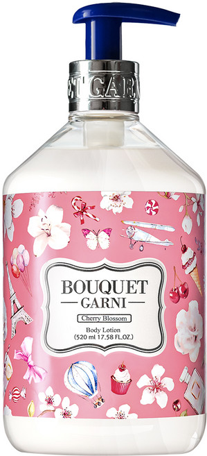 부케가르니 바디로션 체리블라썸향, 520ml, 1개