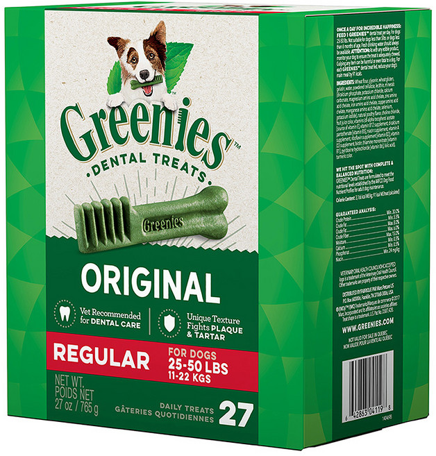 그리니즈 강아지 레귤러 덴탈껌, 765g, 1개