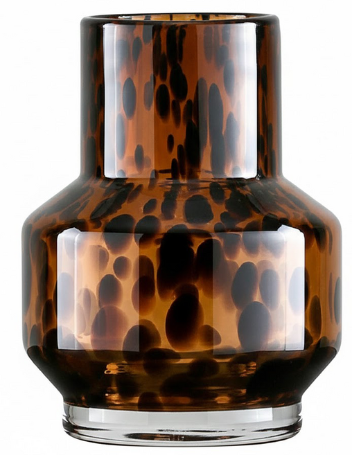 KUIBAO 快豹生活 Amber 中古風琥珀玻璃花瓶 HD1923-01, 琥珀色