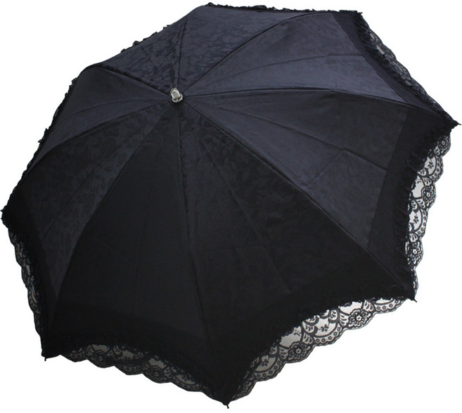 에이치엔씨 러플 레이스 자외선 차단 양산