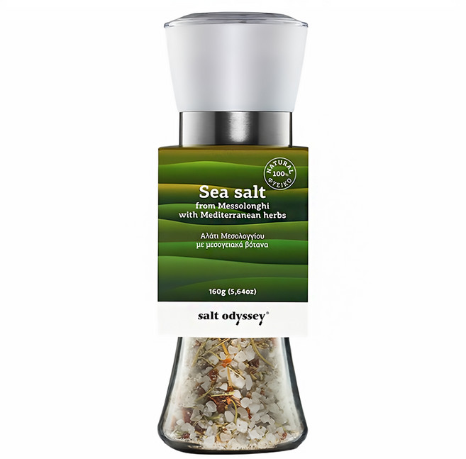 salt odyssey 奧德賽 地中海綜合香草海鹽研磨罐