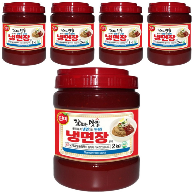 진미 잘되는맛집 냉면장, 2kg, 5개