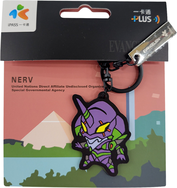 iPASS 一卡通 新世紀福音戰士 EVA 初號機 Q版造型一卡通, 1個