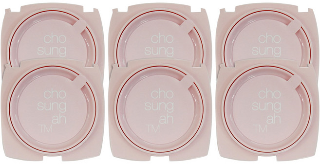 조성아티엠 오아시스 에디션 물분크림 파운데이션 리필, 14g, 6개