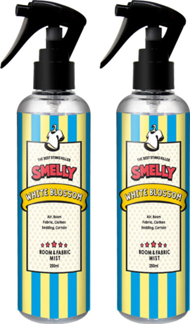 스멜리 룸앤패브릭, 250ml, 2개, 화이트블라썸