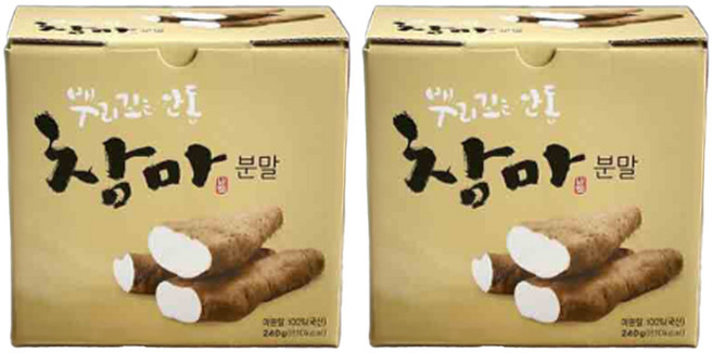 뿌리깊은 안동 참마 분말, 60개, 8g