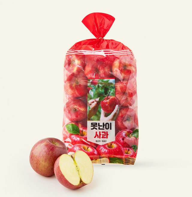 다조은 못난이 사과, 1개, 2.5kg(소과, 13~15입)