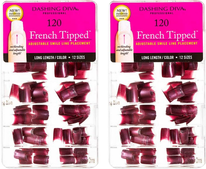 DASHING DIVA 法式美甲片, DFT035, 2個