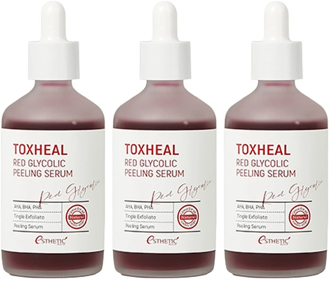톡스힐 레드 글라이콜릭 필링 세럼, 100ml, 3개 - 쿠팡