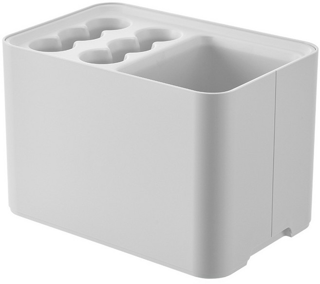 10格雨傘收納架, 1個, 灰色