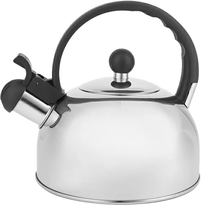 LA CAFETIERE 不鏽鋼笛音壺 21.5 x 18 x 29.5cm, 鏡亮銀, 1.3L, 1個