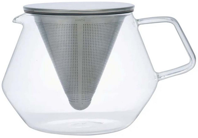 KINTO 茶壼, 玻璃 透明色, 850ml, 1個
