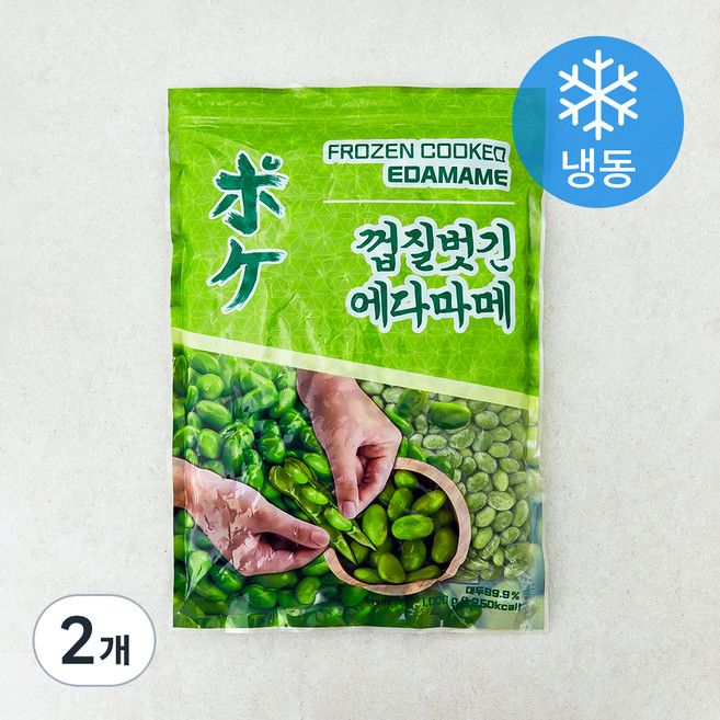 에다마메 (냉동), 2개, 1kg