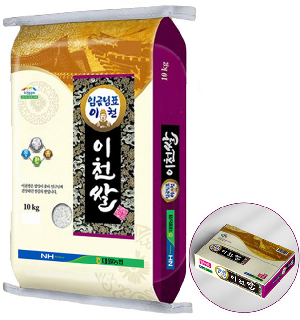 대월농협 임금님표 이천쌀 선물세트, 1개, 10kg
