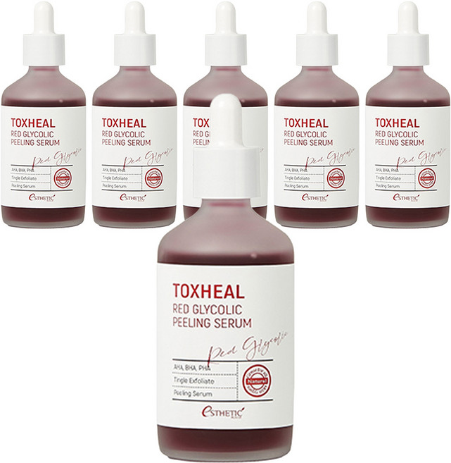 톡스힐 레드 글라이콜릭 필링 세럼, 100ml, 6개