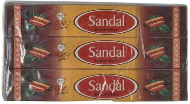 Flute 印度線香衣櫥香 120支, Sandal 檀香
