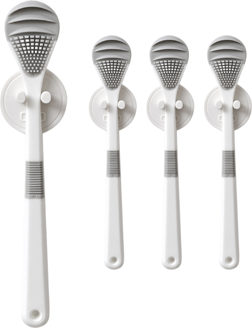 생활공식 3 step 액션 혀클리너 + 거치대 세트, 4세트